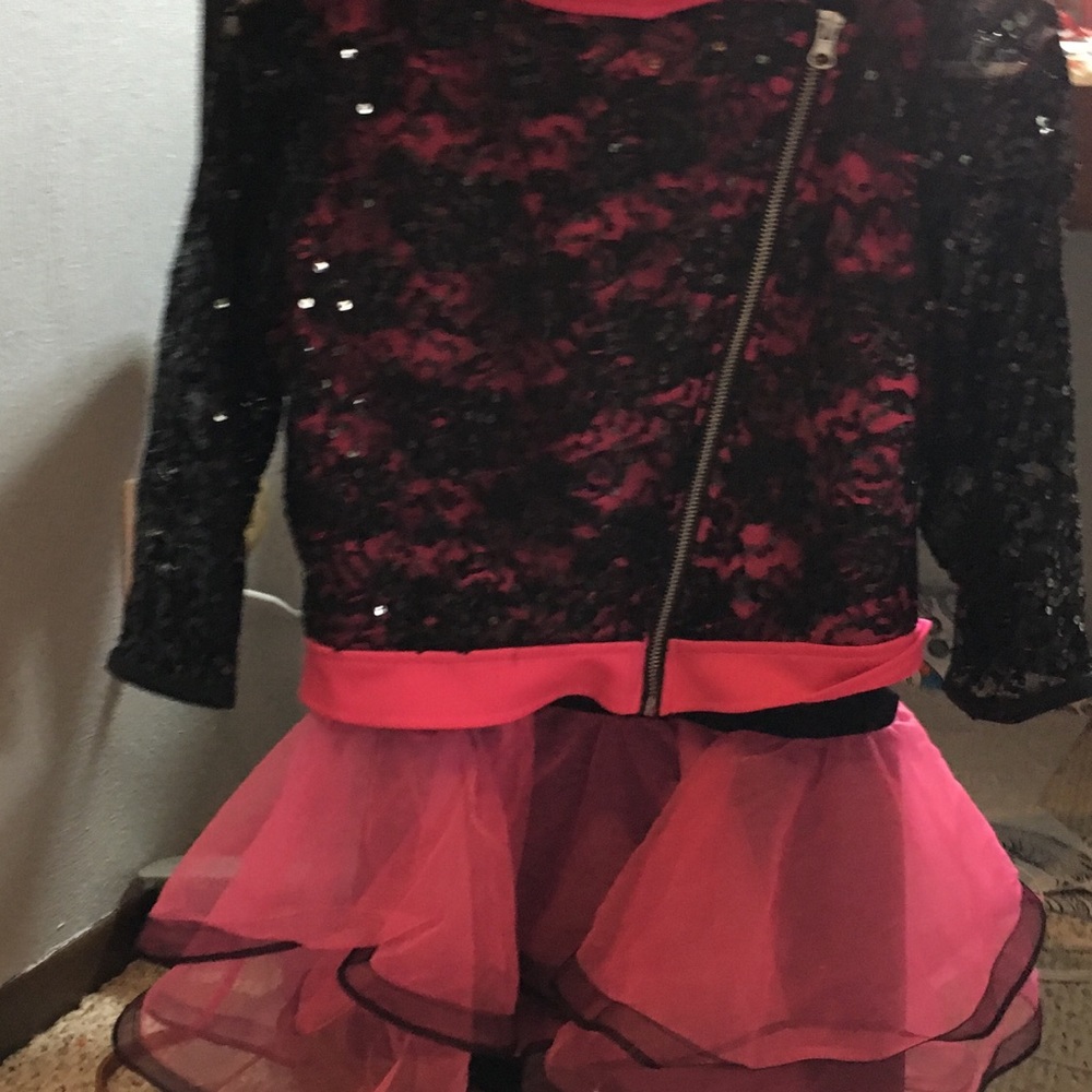 Dance skirt/ tank top with jacket